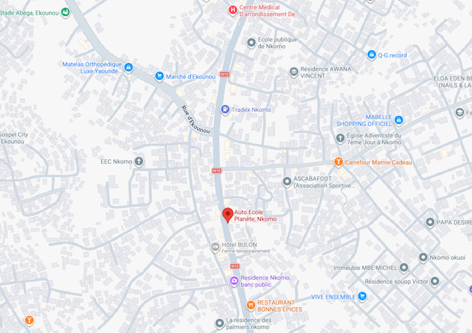 MAP AGENCE NKOMO